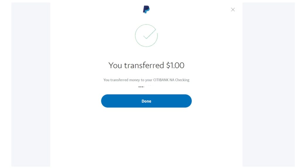 paypal transfer money to bank account 6
