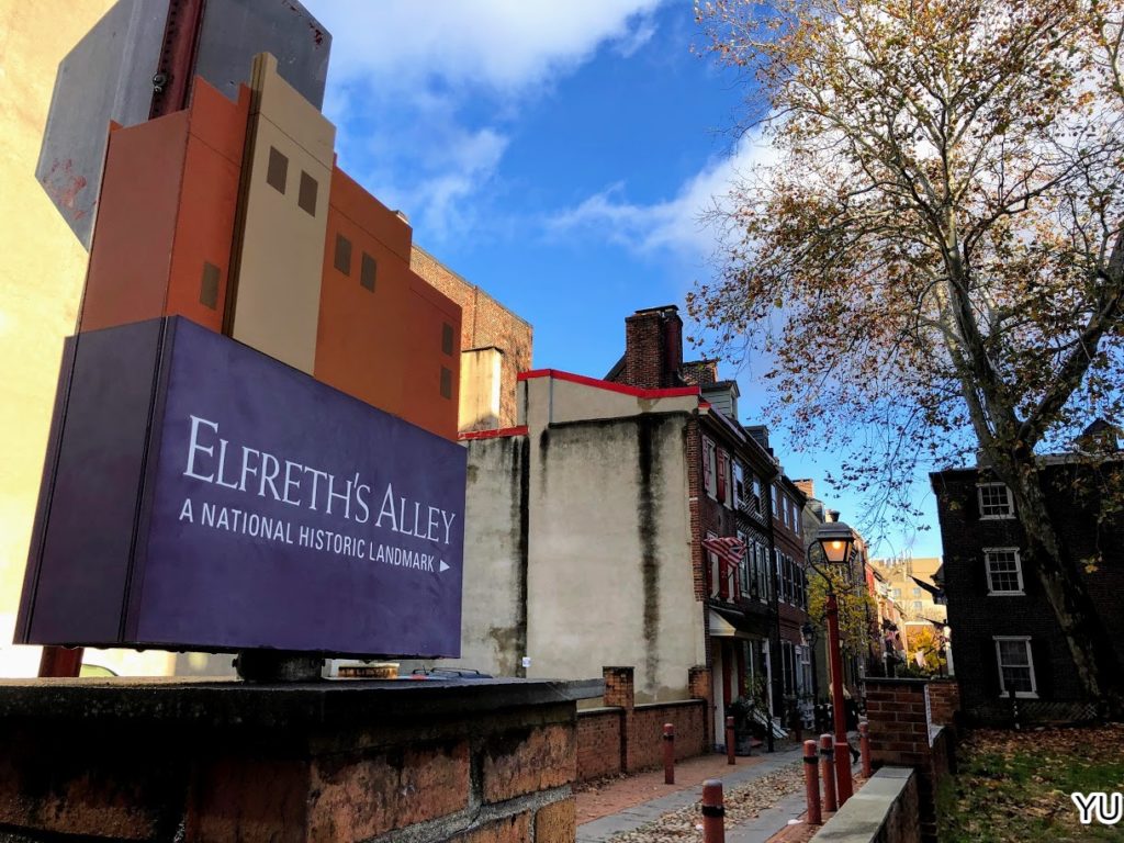 費城景點-愛福士小巷 Elfreth’s Alley